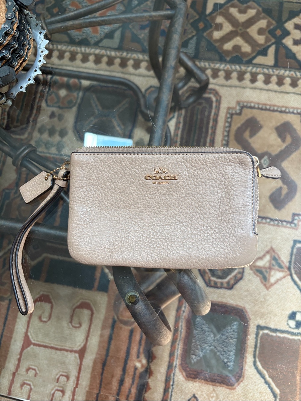 Coach wristlet wallet